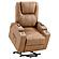 Armstrong Upholstered Power Lift Massage Recliner Camel by Coaster