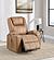 Armstrong Upholstered Power Lift Massage Recliner Camel by Coaster