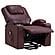 Armstrong Upholstered Power Lift Massage Recliner Wine by Coaster