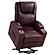Armstrong Upholstered Power Lift Massage Recliner Wine by Coaster