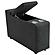 Collins Upholstered Modular Storage Console Dark Grey by Coaster