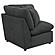 Collins Modular Corner Chair Dark Grey by Coaster