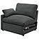 Collins Modular LAF Power Recliner Dark Grey by Coaster