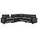 Collins 6-piece Modular Power Reclining Sectional Dark Grey by Coaster