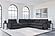 Collins 6-piece Modular Power Reclining Sectional Dark Grey by Coaster