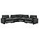 Collins 7-piece Modular Power Reclining Sectional Dark Grey by Coaster