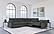 Collins Modular RAF Power Recliner Dark Grey by Coaster