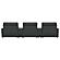 Collins 5-piece Power Reclining Home Theater Seating Dark Grey by Coaster
