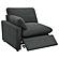 Collins Modular Power Loveseat Dark Grey by Coaster