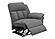 Bahrain Modular Sectional RAF Recliner Charcoal by Coaster