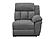Bahrain Modular Sectional RAF Recliner Charcoal by Coaster