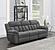Bahrain Upholstered Power Sofa Charcoal by Coaster