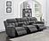 Bahrain 5-piece Upholstered Power Home Theater Seating Charcoal by Coaster