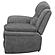 Bahrain Upholstered Power Glider Recliner Charcoal by Coaster