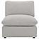 Collins Modular Armless Chair Grey by Coaster