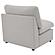 Collins Modular Armless Chair Grey by Coaster
