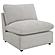 Collins Modular Armless Chair Grey by Coaster