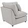 Collins Modular Corner Chair Grey by Coaster