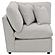Collins Modular Corner Chair Grey by Coaster