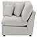 Collins Modular Corner Chair Grey by Coaster