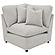 Collins Modular Corner Chair Grey by Coaster