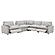 Collins 6-piece Modular Power Reclining Sectional Grey by Coaster
