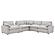 Collins 6-piece Modular Power Reclining Sectional Grey by Coaster