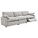 Collins Modular Power Sofa Grey by Coaster