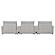 Collins 5-piece Power Reclining Home Theater Seating Grey by Coaster