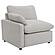 Collins Modular Power Loveseat Grey by Coaster