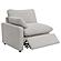 Collins Modular Power Loveseat Grey by Coaster