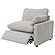 Collins Modular Power Loveseat Grey by Coaster