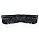 Hewitt Leather Upholstered Power Reclining Sectional Black by Coaster