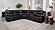 Sycamore Upholstered Power Reclining Sectional Sofa Dark Grey by Coaster