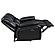 Camila Upholstered Motion Reclining Loveseat Black by Coaster