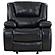Camila Upholstered Glider Recliner Chair Black by Coaster