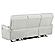 Greenfield Upholstered Power Reclining Sofa Ivory by Coaster