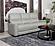 Greenfield Upholstered Power Reclining Sofa Ivory by Coaster