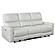 Greenfield Upholstered Power Reclining Sofa Ivory by Coaster