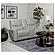 Greenfield Upholstered Power Reclining Loveseat w/Console Ivory by Coaster