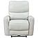 Greenfield Upholstered Power Recliner Chair Ivory by Coaster