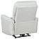 Greenfield Upholstered Power Recliner Chair Ivory by Coaster