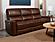 Greenfield Upholstered Power Reclining Sofa Saddle Brown by Coaster