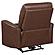 Greenfield Upholstered Power Recliner Chair Saddle Brown by Coaster