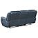 Sloane Upholstered Motion Reclining Sofa w/Drop Down Table Blue by Coaster