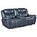 Sloane 2-piece Upholstered Motion Reclining Sofa Set Blue by Coaster