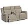 Brentwood Upholstered Motion Reclining Loveseat Taupe by Coaster