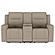 Brentwood Upholstered Motion Reclining Loveseat Taupe by Coaster