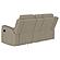 Brentwood Upholstered Motion Reclining Loveseat Taupe by Coaster