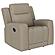 Brentwood Upholstered Recliner Chair Taupe by Coaster